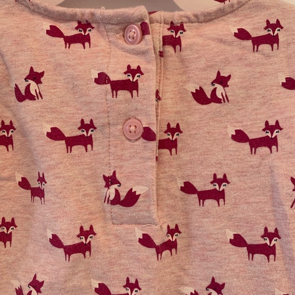 Gymboree Girls pink long sleeve dress. Size 18-24 months. - Picture 3 of 6